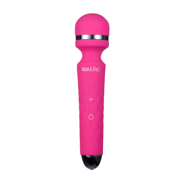 Adam & Eve Peak Wand Massager - 19.1 cm USB Rechargeable Massager Wand – Sex toys NZ by Naughtyhut. Discreet delivery nationwide.