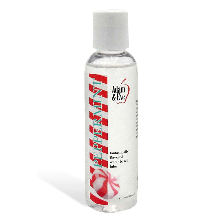 Adam & Eve PEPPERMINT Lubricant - Mint Flavoured Water Based Lubricant - 118 ml Bottle – Sex toys NZ by Naughtyhut. Discreet delivery nationwide.