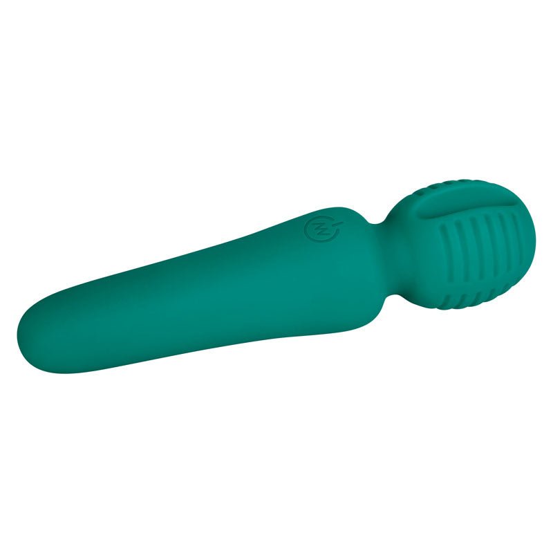 Buy Adam & Eve Petite Private Pleasure Wand - Green 14.8 cm USB Rechargeable Massager Wand – Naughtyhut NZ sex toys online. Discreet delivery & top brands.
