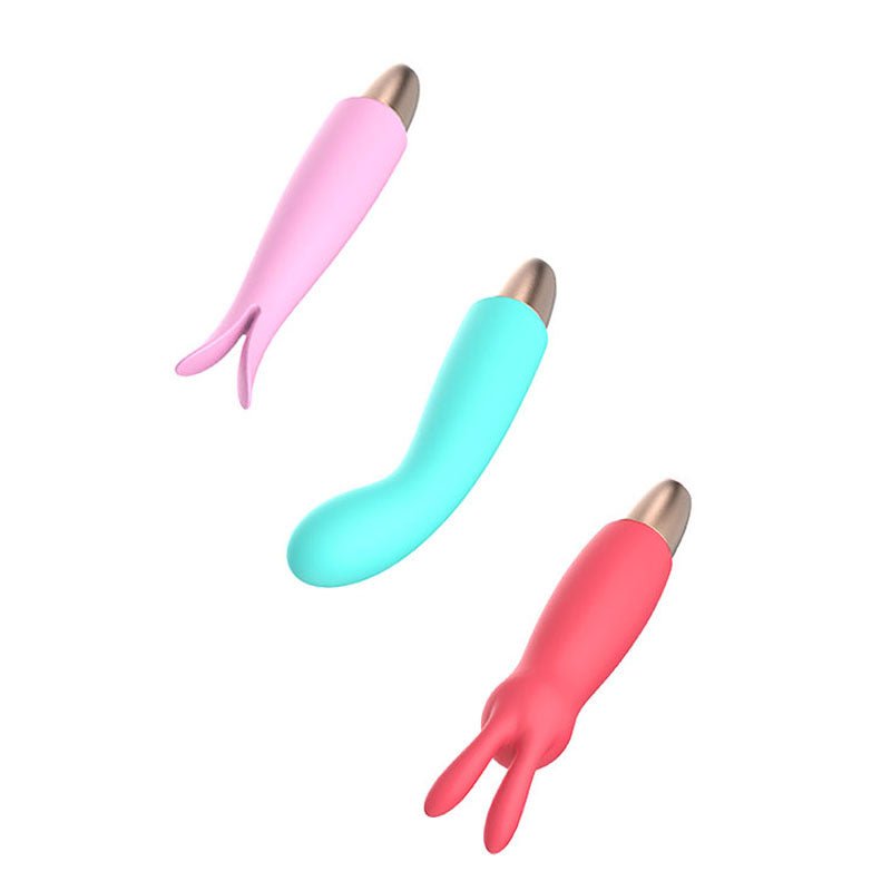 Adam & Eve PLAYFUL SEDUCTION KIT - USB Rechargeable Vibrator with 3 Interchangeable Sleeves – Sex toys NZ by Naughtyhut. Discreet delivery nationwide.