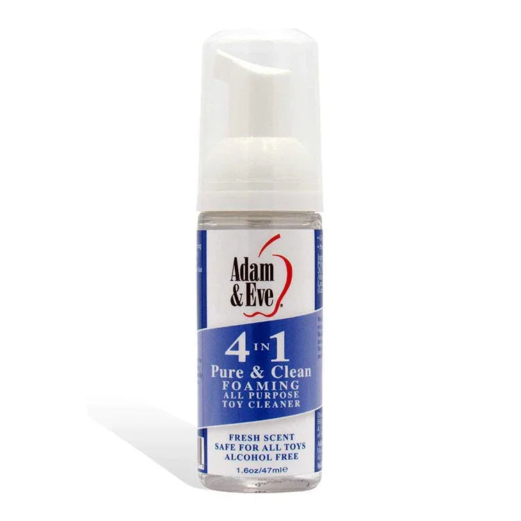 Pure & Clean 4-in-1 foaming toy cleaner, 47 ml pump bottle