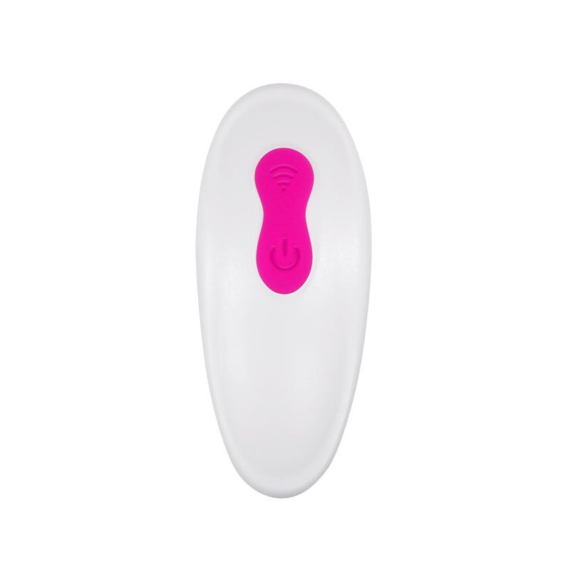 Adam & Eve Rechargeable Dual Entry Vibe - Pink USB Rechargeable Vibrator with Remote Control – Sex toys NZ by Naughtyhut. Discreet delivery nationwide.
