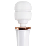 Buy Adam & Eve Rechargeable Magic Massager - Rose Gold/White 33 cm USB Rechargeable Massager Wand – Naughtyhut NZ sex toys online. Discreet delivery & top brands.