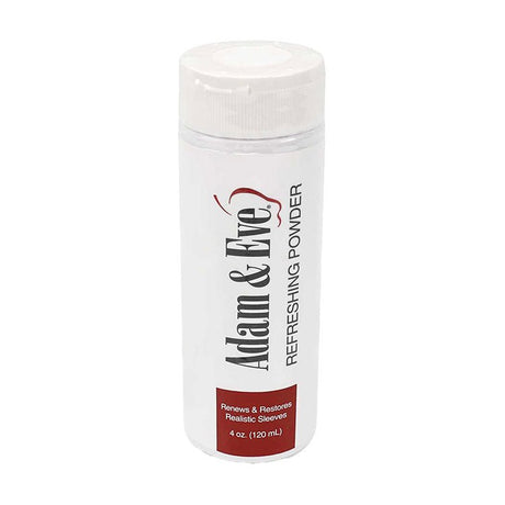 Buy Adam & Eve REFRESHING POWDER - 120 ml - Refreshing Powder for Realistic Toys - 120 ml – Naughtyhut NZ sex toys online. Discreet delivery & top brands.