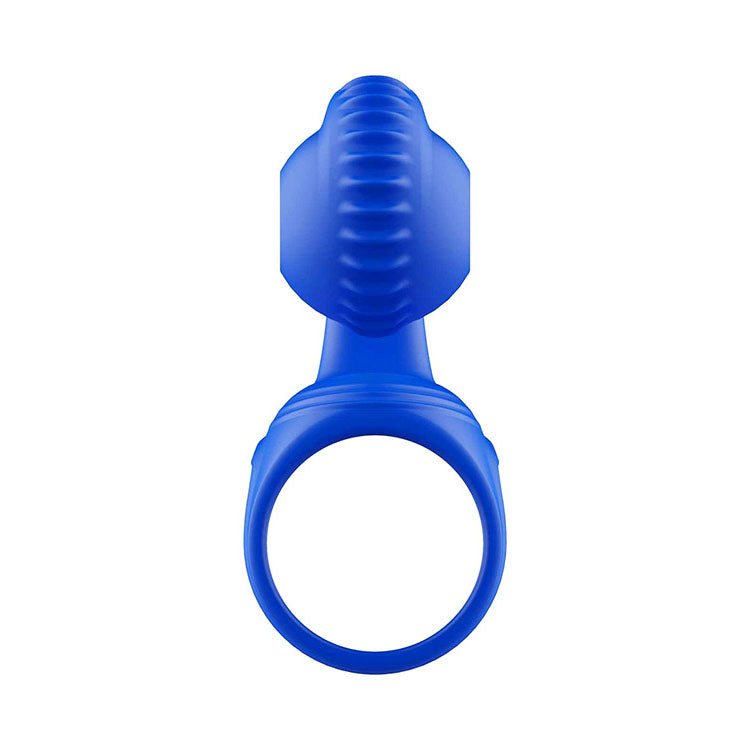 Adam & Eve ROCKIN & ROLLIN SNAIL - Blue USB Rechargeable Vibrating Couples Cage – Sex toys NZ by Naughtyhut. Discreet delivery nationwide.