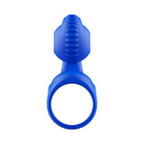 Buy Adam & Eve ROCKIN & ROLLIN SNAIL - Blue USB Rechargeable Vibrating Couples Cage – Naughtyhut NZ sex toys online. Discreet delivery & top brands.