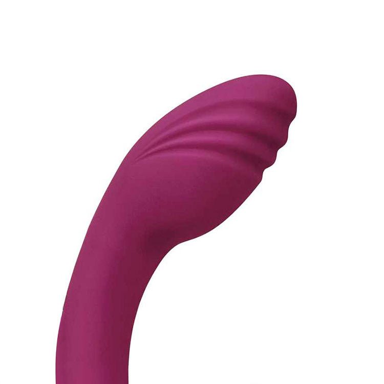 Adam & Eve ROSE GOLD CLIT TICKLER - Red 22 cm USB Rechargeable Rabbit Vibrator – Sex toys NZ by Naughtyhut. Discreet delivery nationwide.