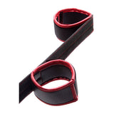 Buy Adam & Eve Scarlet Couture Spreader Bar - Black/ Restraint – Naughtyhut NZ sex toys online. Discreet delivery & top brands.
