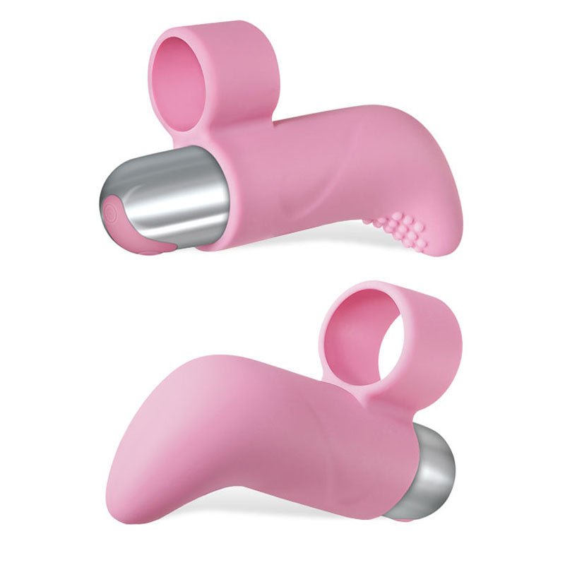 Buy Adam & Eve Silicone Rechargeable Finger Vibe - Pink USB Rechargeable Finger Stimulator – Naughtyhut NZ sex toys online. Discreet delivery & top brands.