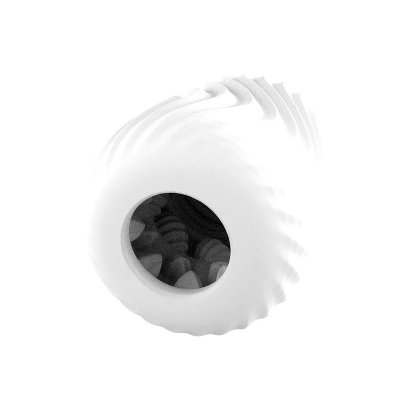Buy Adam & Eve Stroke & Go - White Stroker Sleeve with Storage Case – Naughtyhut NZ sex toys online. Discreet delivery & top brands.