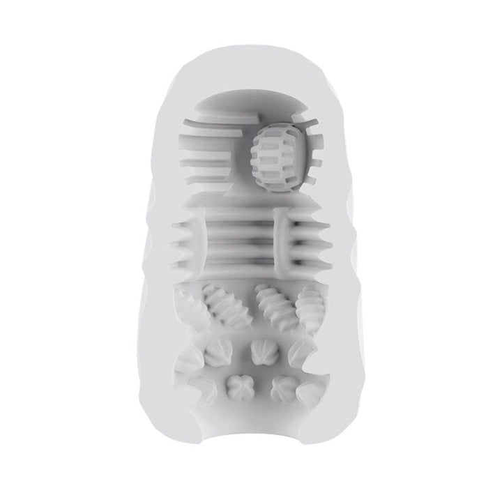 Adam & Eve Stroke & Go - White Stroker Sleeve with Storage Case – Sex toys NZ by Naughtyhut. Discreet delivery nationwide.