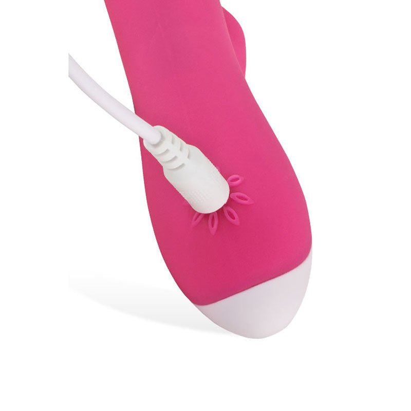 Buy Adam & Eve The Warming Rabbit G - Pink 21.6 cm (8.5'') USB Rechargeable Warming Rabbit Vibrator – Naughtyhut NZ sex toys online. Discreet delivery & top brands.