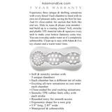 Buy Adam & Eve Triple Chamber Ball Drainer - Clear Masturbator Sleeve