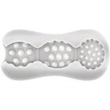 Buy Adam & Eve Triple Chamber Ball Drainer - Clear Masturbator Sleeve – Naughtyhut NZ sex toys online. Discreet delivery & top brands.