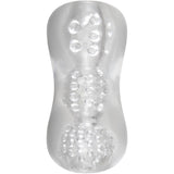 Buy Adam & Eve Triple Chamber Ball Drainer - Clear Masturbator Sleeve – Naughtyhut NZ sex toys online. Discreet delivery & top brands.