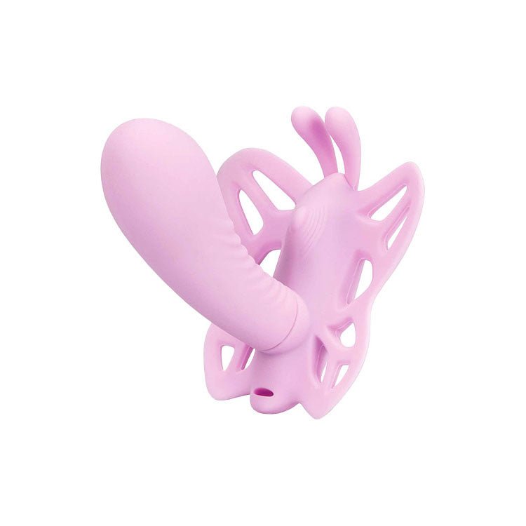 Buy Adam & Eve VENUS G - SPOT BUTTERFLY - Pink USB Rechargeable Wearable Butterfly Vibrator with Remote – Naughtyhut NZ sex toys online. Discreet delivery & top brands.