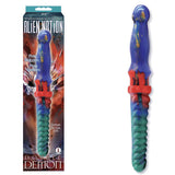 Buy Alien Nation - Double Demon - Coloured 35 cm Fantasy Double Dildo – Naughtyhut NZ sex toys online. Discreet delivery & top brands.