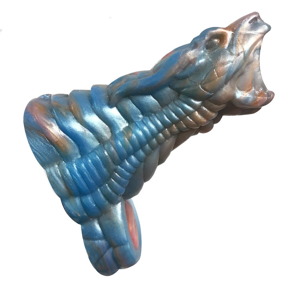 Buy Alien Nation - Gila - Blue/Gold 14 cm Penis Sheath – Naughtyhut NZ sex toys online. Discreet delivery & top brands.