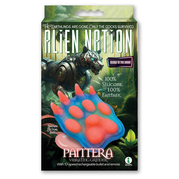Alien Nation - Pantera - Coloured USB Rechargeable Vibrating Fantasy Grinder Pad with Remote – Sex toys NZ by Naughtyhut. Discreet delivery nationwide.