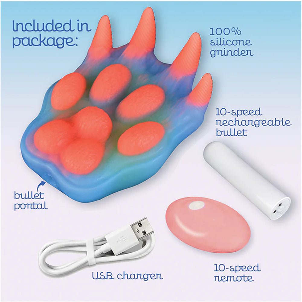 Alien Nation - Pantera - Coloured USB Rechargeable Vibrating Fantasy Grinder Pad with Remote – Sex toys NZ by Naughtyhut. Discreet delivery nationwide.