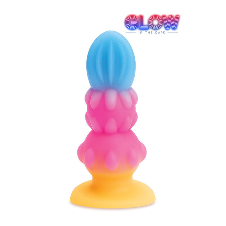 Alien Nation - Sprite - Glow in Dark Coloured 14 cm Fantasy Anal Plug – Sex toys NZ by Naughtyhut. Discreet delivery nationwide.