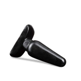 Buy Anal Adventures Basic Anal Plug - Medium - Black 12 cm Butt Plug – Naughtyhut NZ sex toys online. Discreet delivery & top brands.