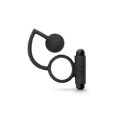 Buy Anal Adventures Platinum Anal Ball & Vibrating C - Ring - Black Vibrating Cock Ring with Anal Ball – Naughtyhut NZ sex toys online. Discreet delivery & top brands.