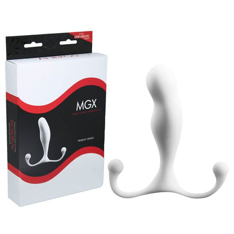 Buy Aneros MGX Trident - White Prostate Massager – Naughtyhut NZ sex toys online. Discreet delivery & top brands.