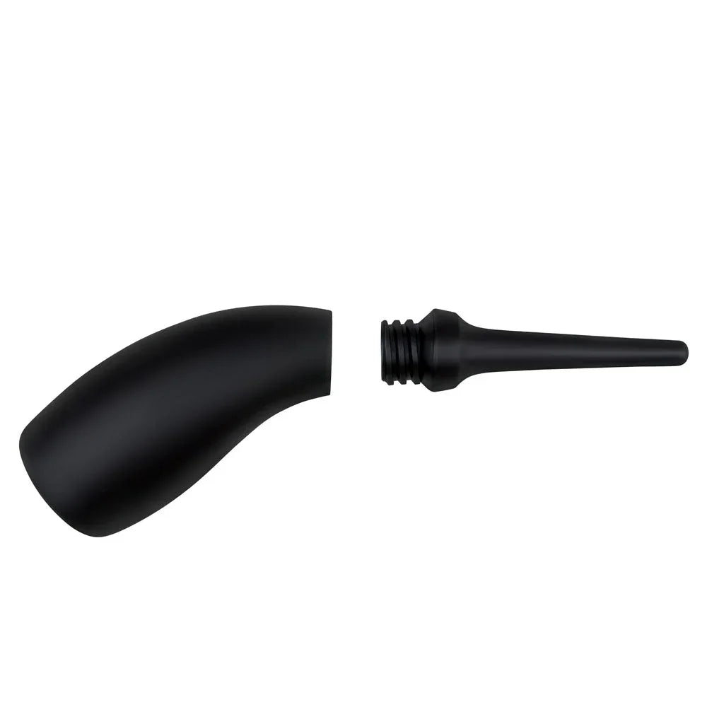 AquaClean Contoured Ergo douche with the black nozzle unscrewed from the bulb