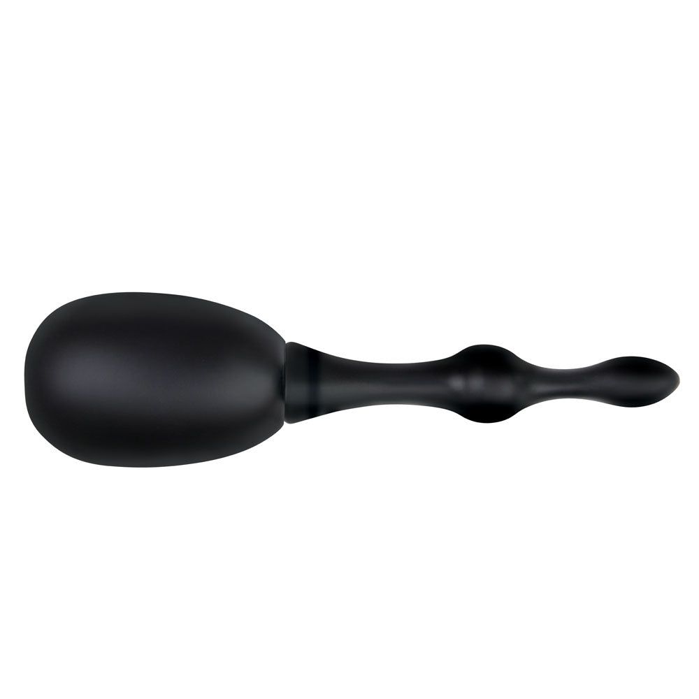 Buy AquaClean Silicone 1 - Way Valve Douche Set with Beaded Nozzle - 150 ml Capacity with Free Travel Douche Included – Naughtyhut NZ sex toys online. Discreet delivery & top brands.