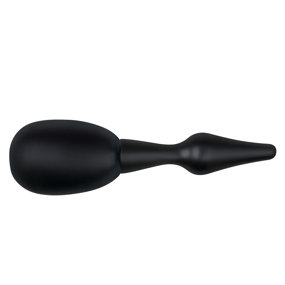 Buy AquaClean Silicone 1 - Way Valve Douche Set with Butt Plug Nozzle - 150 ml Capacity with Free Travel Douche Included – Naughtyhut NZ sex toys online. Discreet delivery & top brands.