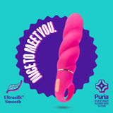 Buy Aria Amazing AF - Fuschia Pink 15.9 cm Vibrator – Naughtyhut NZ sex toys online. Discreet delivery & top brands.