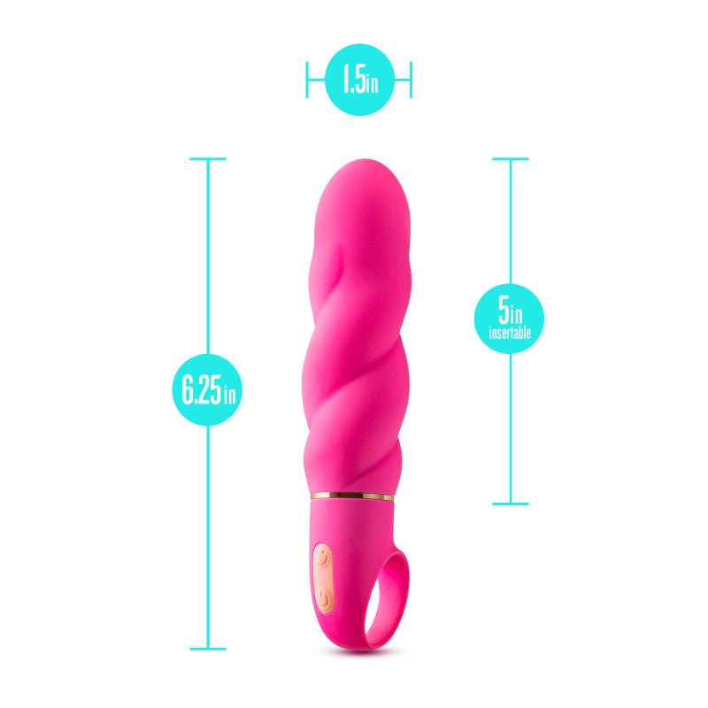 Buy Aria Amazing AF - Fuschia Pink 15.9 cm Vibrator – Naughtyhut NZ sex toys online. Discreet delivery & top brands.
