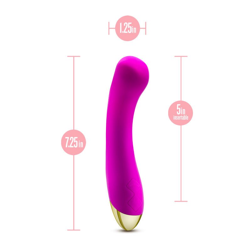Buy Aria Bangin' AF - Purple 18.4 cm USB Rechargeable Vibrator – Naughtyhut NZ sex toys online. Discreet delivery & top brands.
