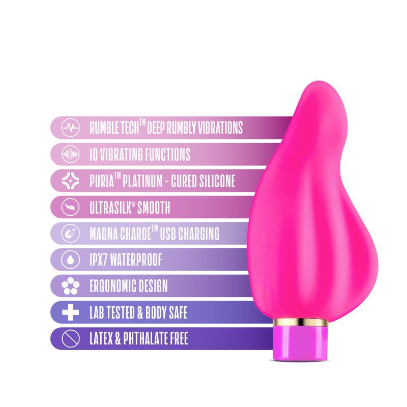 Buy Aria Epic AF - Fuschia USB Rechargeable Stimulator – Naughtyhut NZ sex toys online. Discreet delivery & top brands.