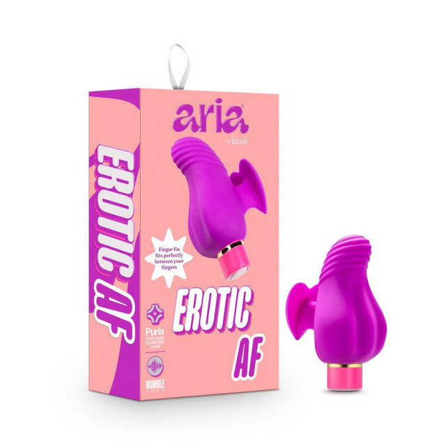 Buy Aria Erotic AF - Plum USB Rechargeable Stimulator – Naughtyhut NZ sex toys online. Discreet delivery & top brands.