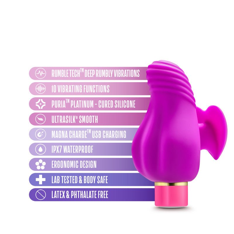 Buy Aria Erotic AF - Plum USB Rechargeable Stimulator – Naughtyhut NZ sex toys online. Discreet delivery & top brands.