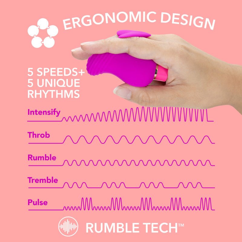 Buy Aria Erotic AF - Plum USB Rechargeable Stimulator – Naughtyhut NZ sex toys online. Discreet delivery & top brands.
