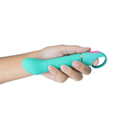 Buy Aria Flirty AF - Teal 16.5 cm Vibrator – Naughtyhut NZ sex toys online. Discreet delivery & top brands.