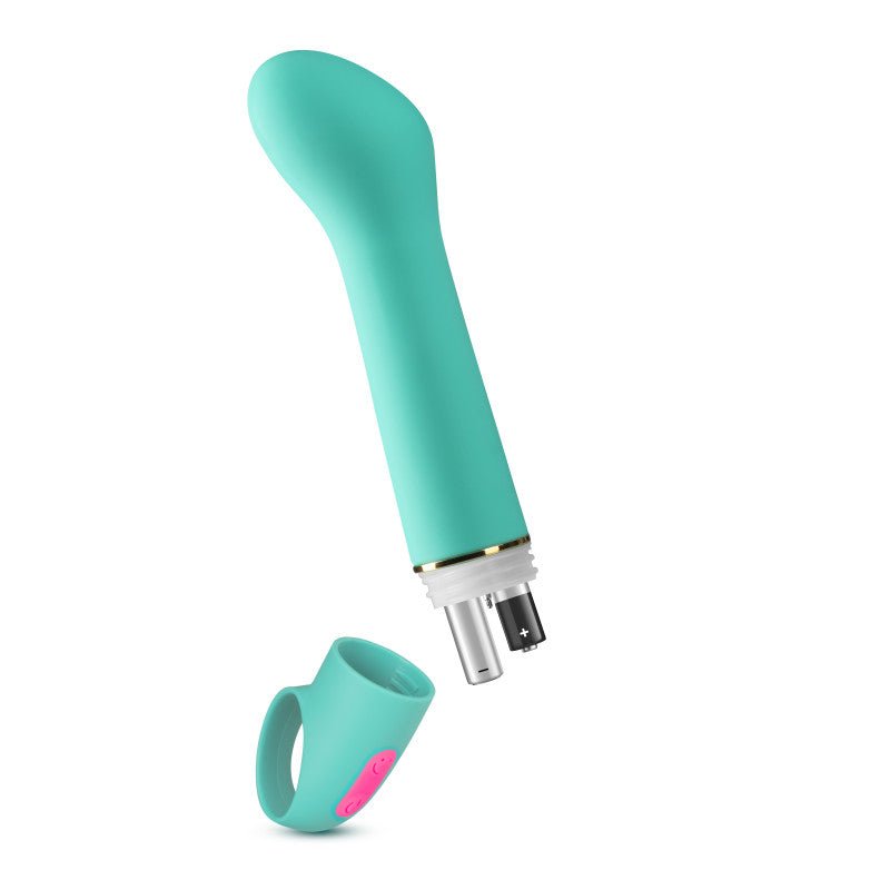 Buy Aria Flirty AF - Teal 16.5 cm Vibrator – Naughtyhut NZ sex toys online. Discreet delivery & top brands.