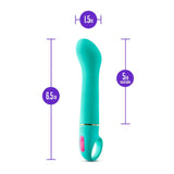 Buy Aria Flirty AF - Teal 16.5 cm Vibrator – Naughtyhut NZ sex toys online. Discreet delivery & top brands.