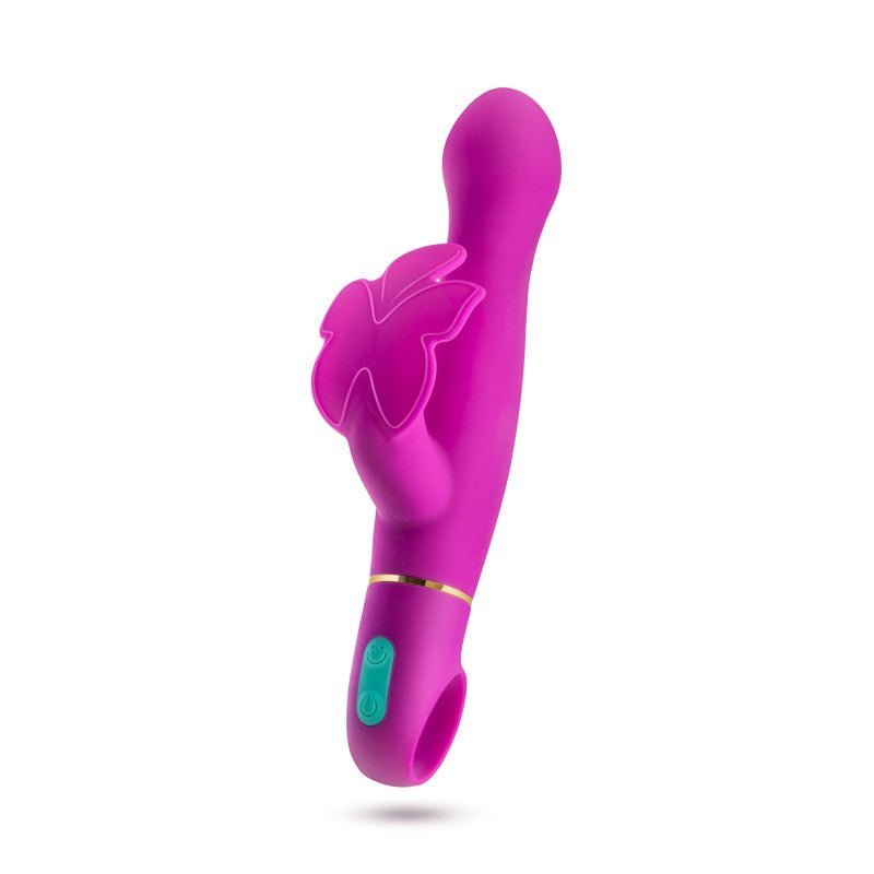 Buy Aria Naughty AF - Plum 18.4 cm Butterfly Vibrator – Naughtyhut NZ sex toys online. Discreet delivery & top brands.