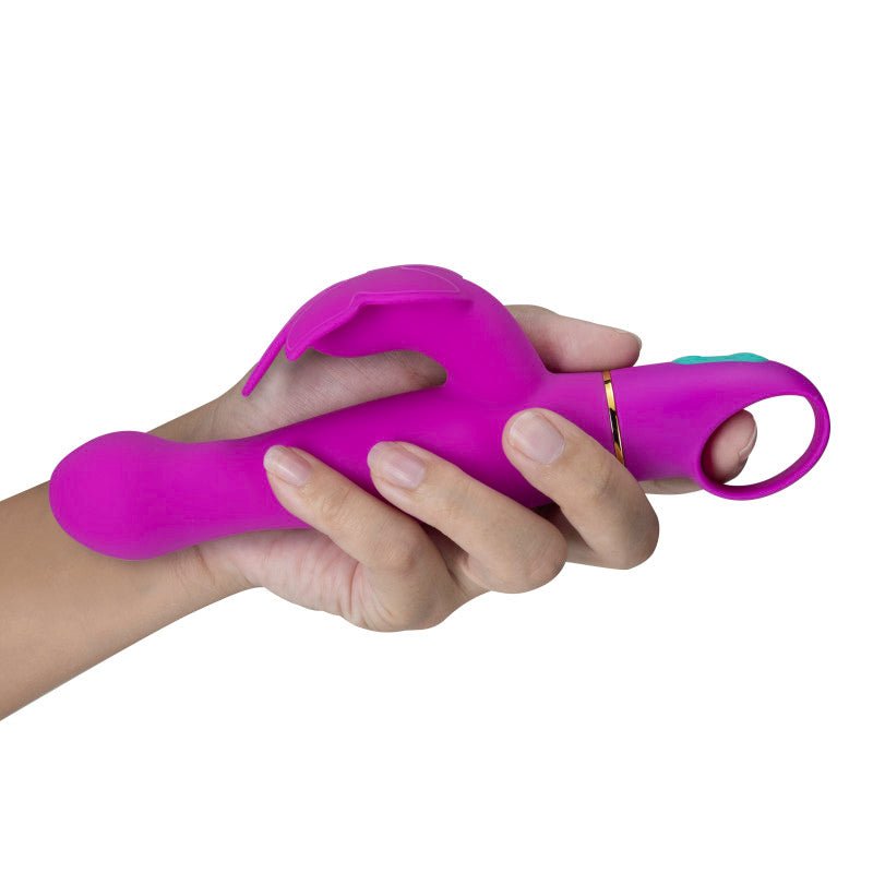 Buy Aria Naughty AF - Plum 18.4 cm Butterfly Vibrator – Naughtyhut NZ sex toys online. Discreet delivery & top brands.