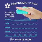 Buy Aria Sensual AF - Teal USB Rechargeable Stimulator – Naughtyhut NZ sex toys online. Discreet delivery & top brands.