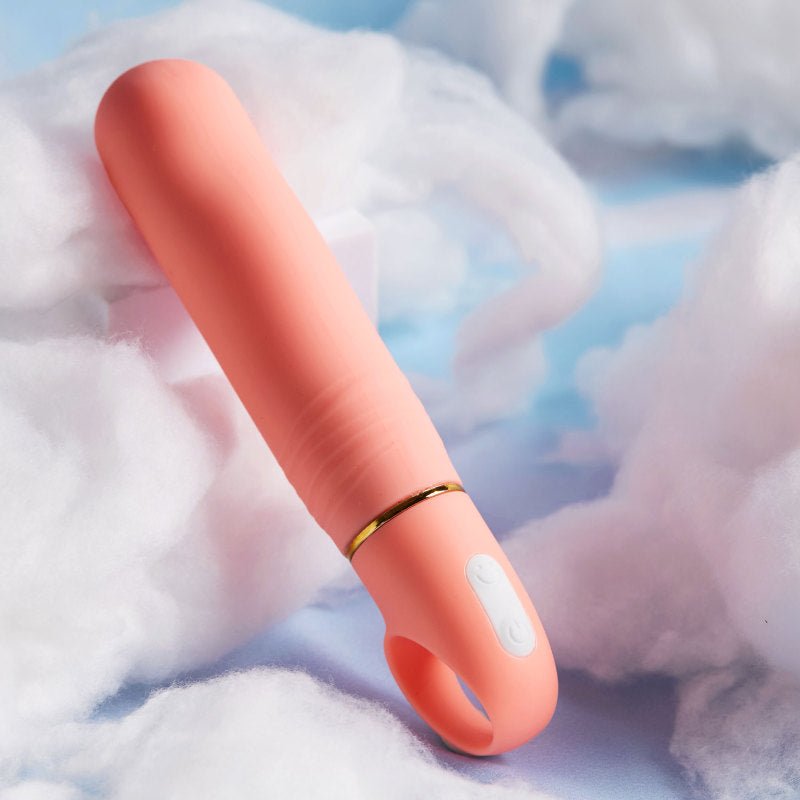 Aria Smokin' AF - Coral 15.2 cm Vibrator – Sex toys NZ by Naughtyhut. Discreet delivery nationwide.
