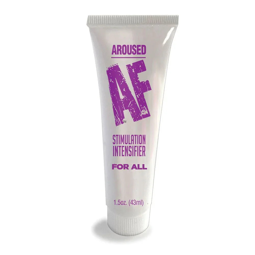 Aroused AF - Couples Stimulation Cream - 44 ml (1.5oz) Tube – Sex toys NZ by Naughtyhut. Discreet delivery nationwide.