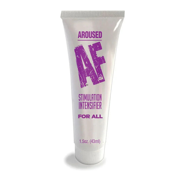 Aroused AF - Couples Stimulation Cream - 44 ml (1.5oz) Tube – Sex toys NZ by Naughtyhut. Discreet delivery nationwide.