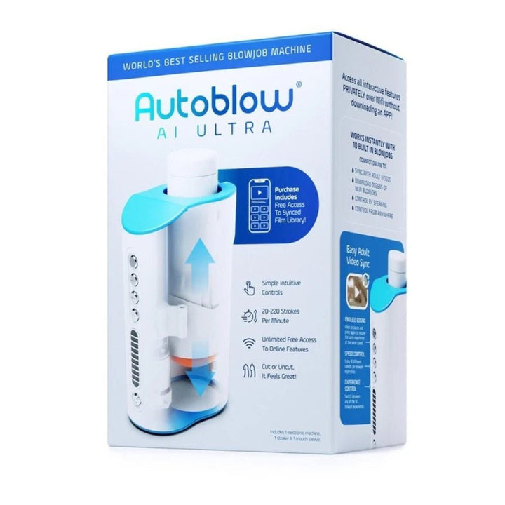 Autoblow AI Ultra – Sex toys NZ by Naughtyhut. Discreet delivery nationwide.