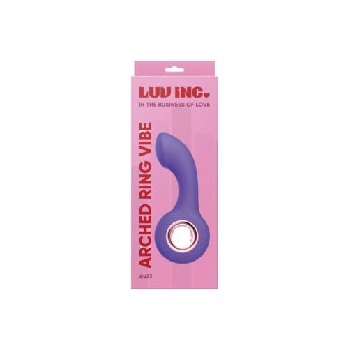 Av23: ARCHED RING VIBE – Sex toys NZ by Naughtyhut. Discreet delivery nationwide.