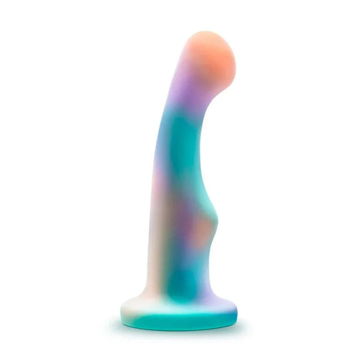 Avant Opal Dreams standing upright on white, gentle S-curve in opal colours